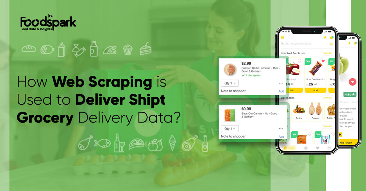 How Web Scraping is Used to Deliver Shipt Grocery Delivery Data?