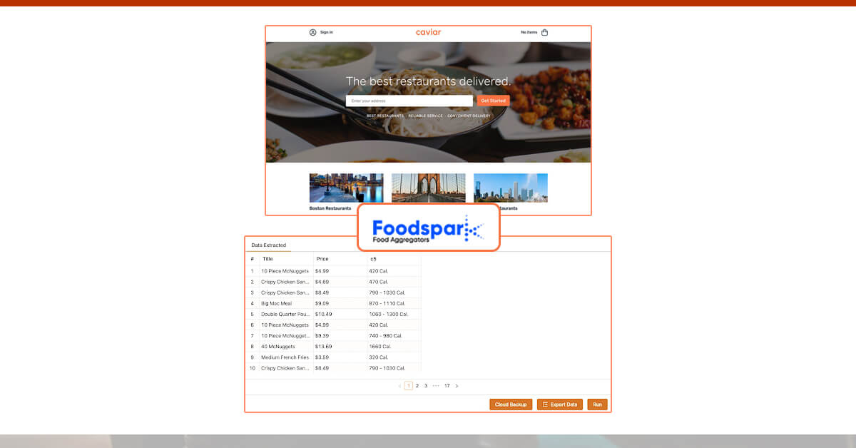 Scraping-Caviar-Food-Delivery-Data-with-Foodspark