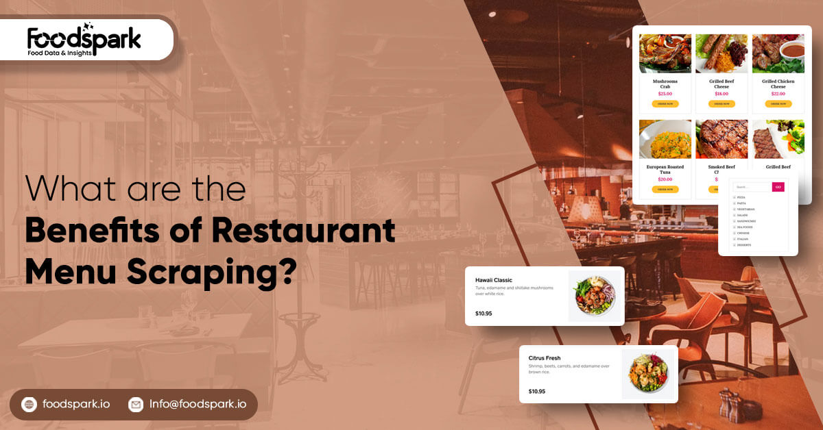 What are the Benefits of Restaurant Menu Scraping?