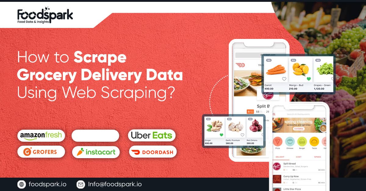 How to Scrape Grocery Delivery Data Using Web Scraping?