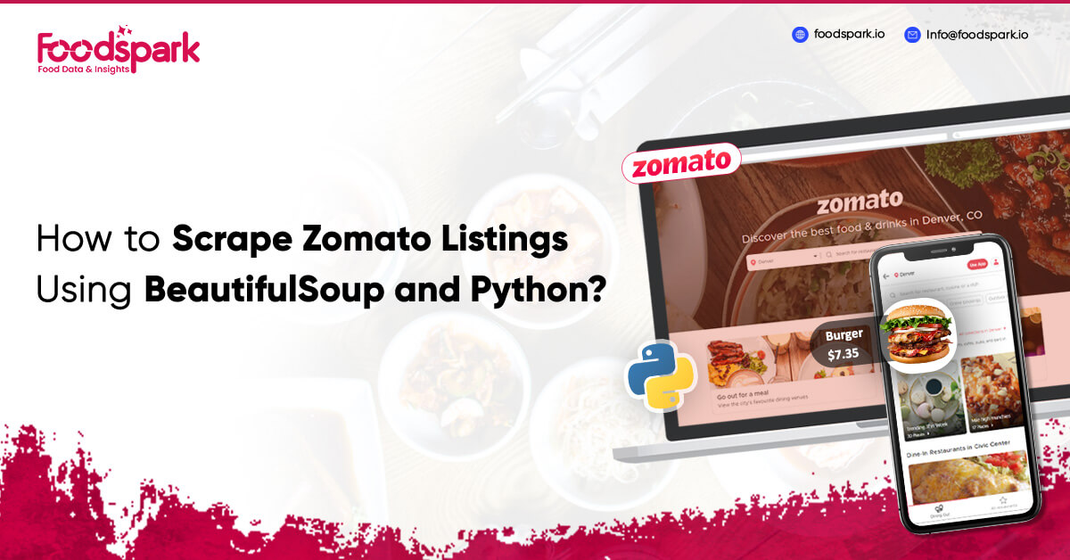 How to Scrape Zomato Listings Using BeautifulSoup and Python?