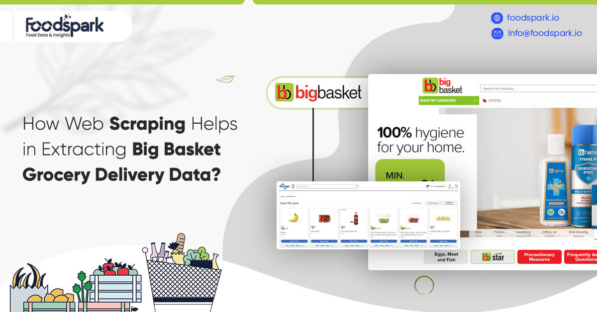 How Web Scraping Helps in Extracting Big Basket Grocery