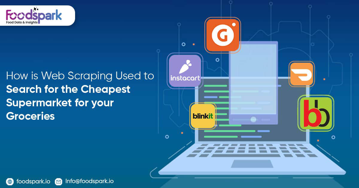How is Web Scraping Used to Search for the Cheapest Supermarket for your Groceries?