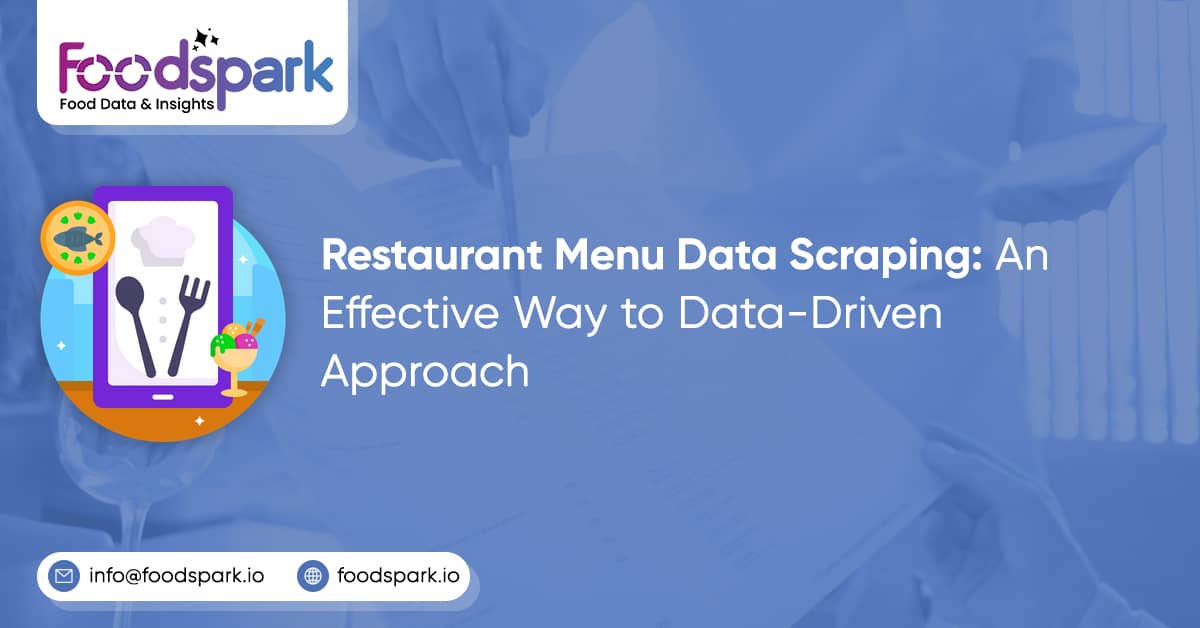Restaurant Menu Data Scraping