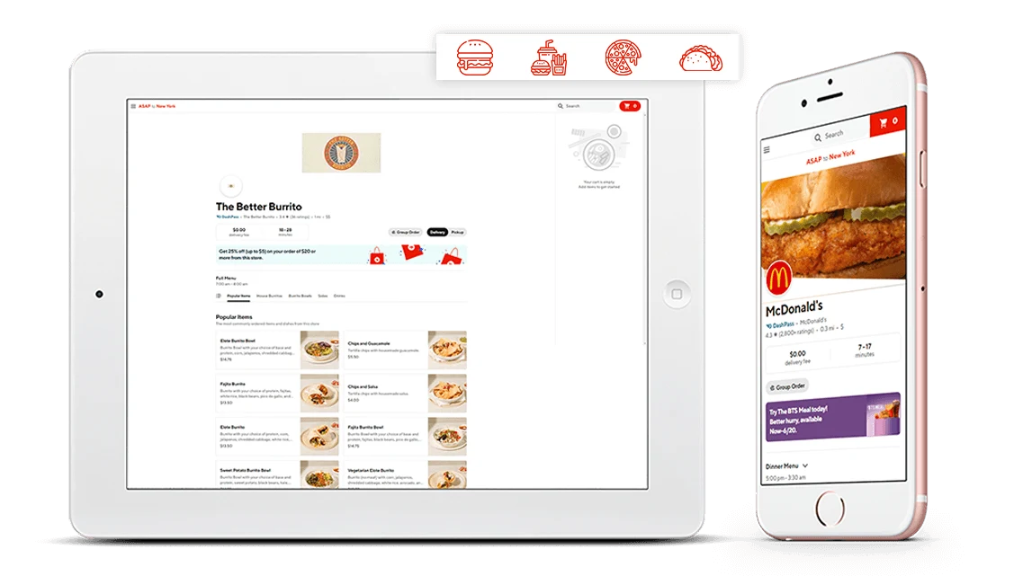 DoorDash Restaurant Data Scraping - DoorDash Delivery Data