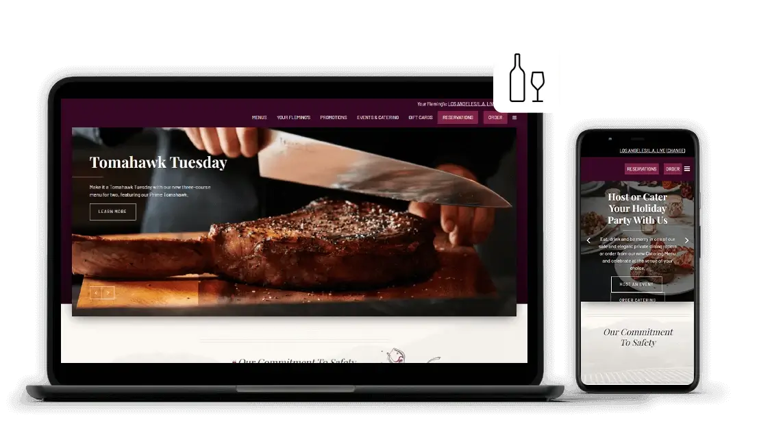Fleming's Prime Steakhouse & Wine Bar Restaurant Data Scraping