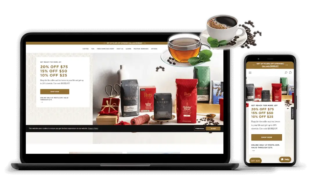Peet's Coffee & Tea Restaurant Data Scraping To Get Structured Restaurant Data Extraction
