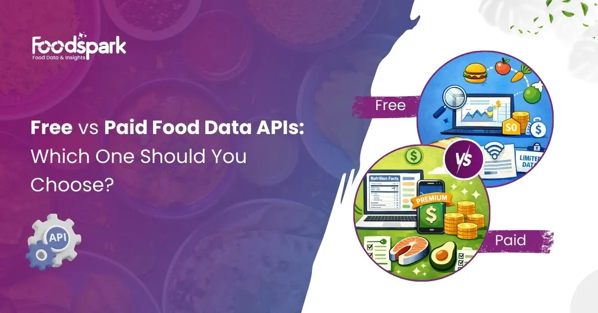 Free vs Paid Food Data APIs Which One Should You Choose