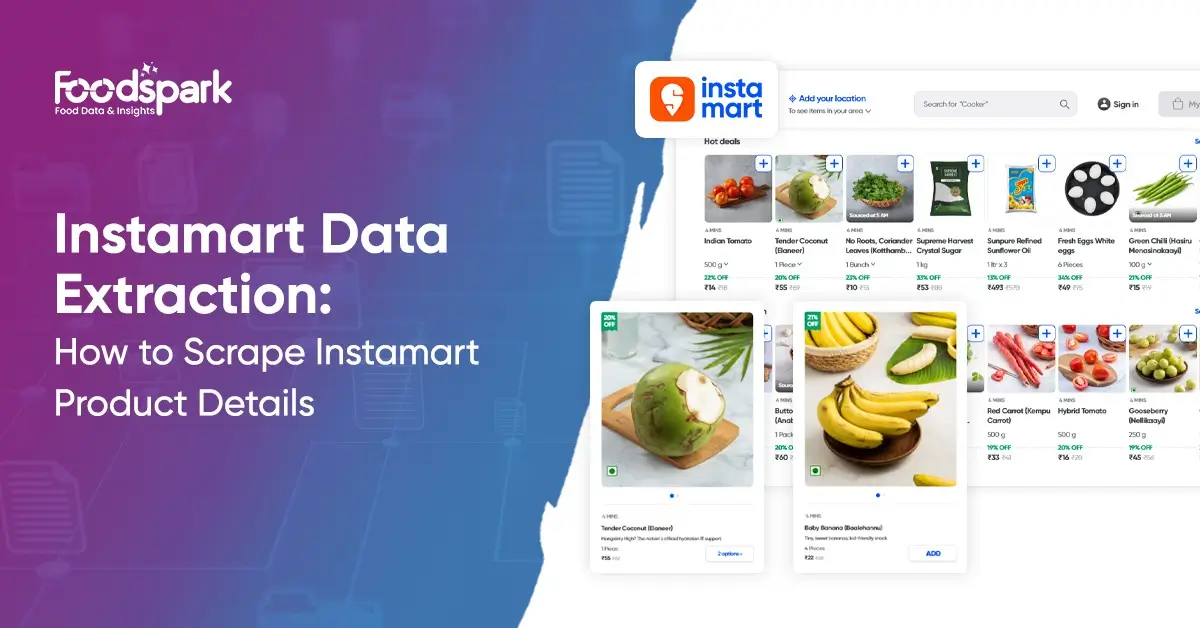 Instamart Data Extraction How to Scrape Instamart Product Details