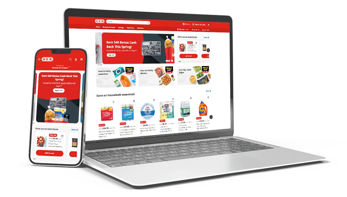 H-E-B Grocery Delivery Scraping Services