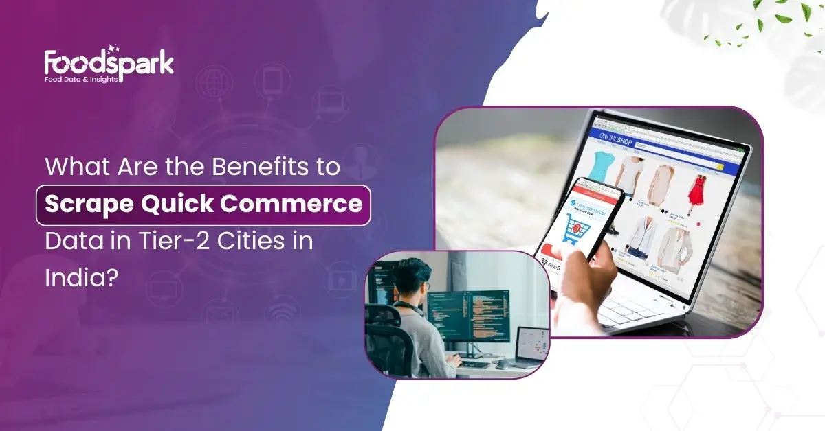 Quick Commerce Data Tier-2 Cities