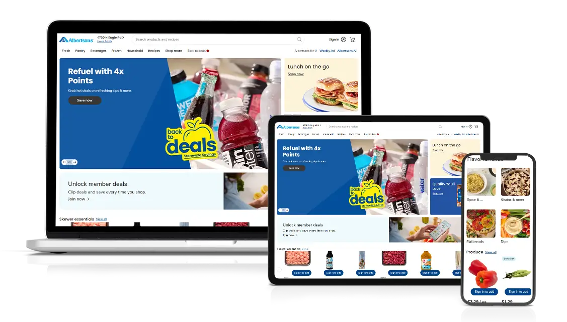 Albertsons grocery data scraping