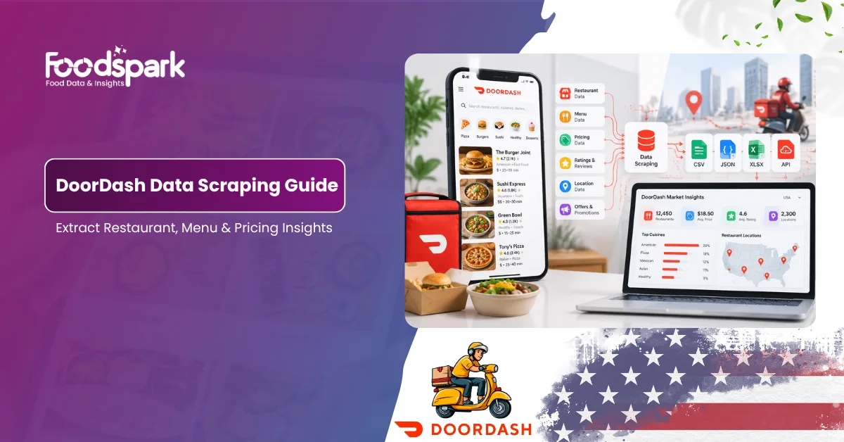 DoorDash Data Scraping guide Extract Restaurant, Menu & Pricing Insights