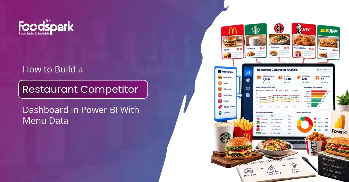 How to Build a Restaurant Competitor Dashboard in Power BI With Menu Data