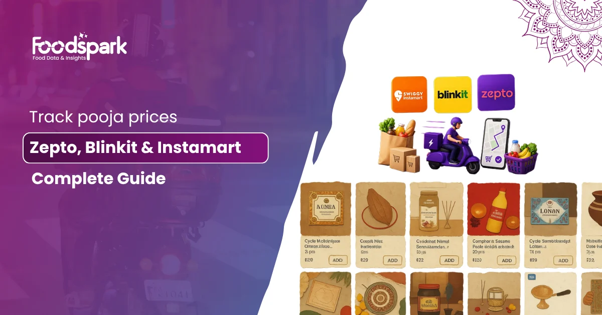 How to Track Pooja Essentials Prices Across Zepto, Blinkit & Instamart