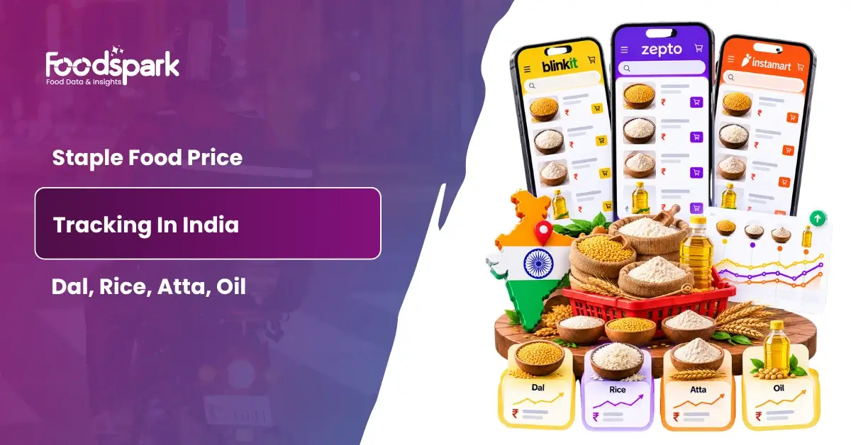 Staple Food Price Tracking in India Dal, Rice, Atta and Oil on Blinkit, Zepto and Instamart (1)