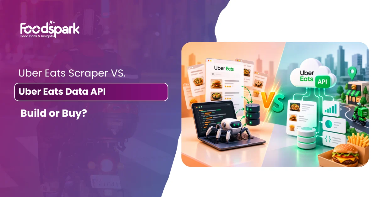 Uber Eats Scraper vs. Uber Eats Data API Build or Buy