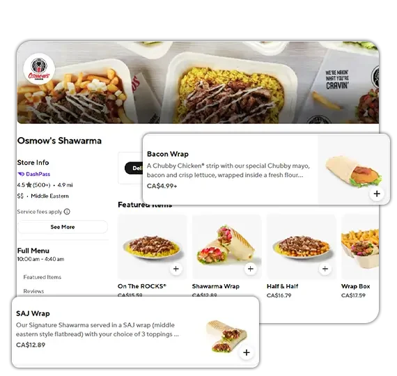 Compititor food data scraping services